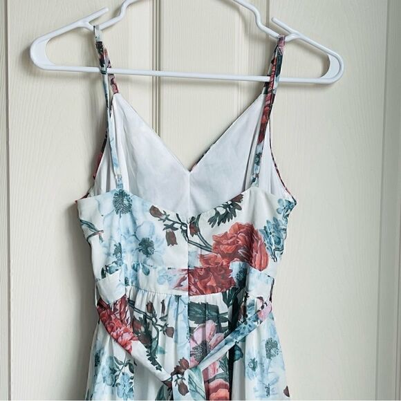 NWT L’atiste by Amy Floral MIDI Tiered Dress - S - Picture 13 of 16
